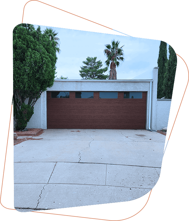 Garage door repair job in Dove Mountain, AZ