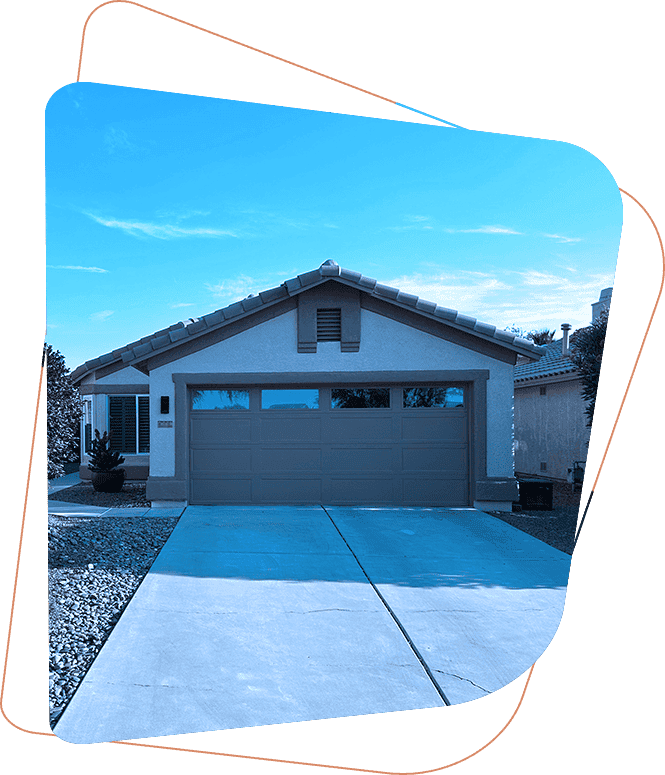 Garage door repair job in Continental Ranch, AZ