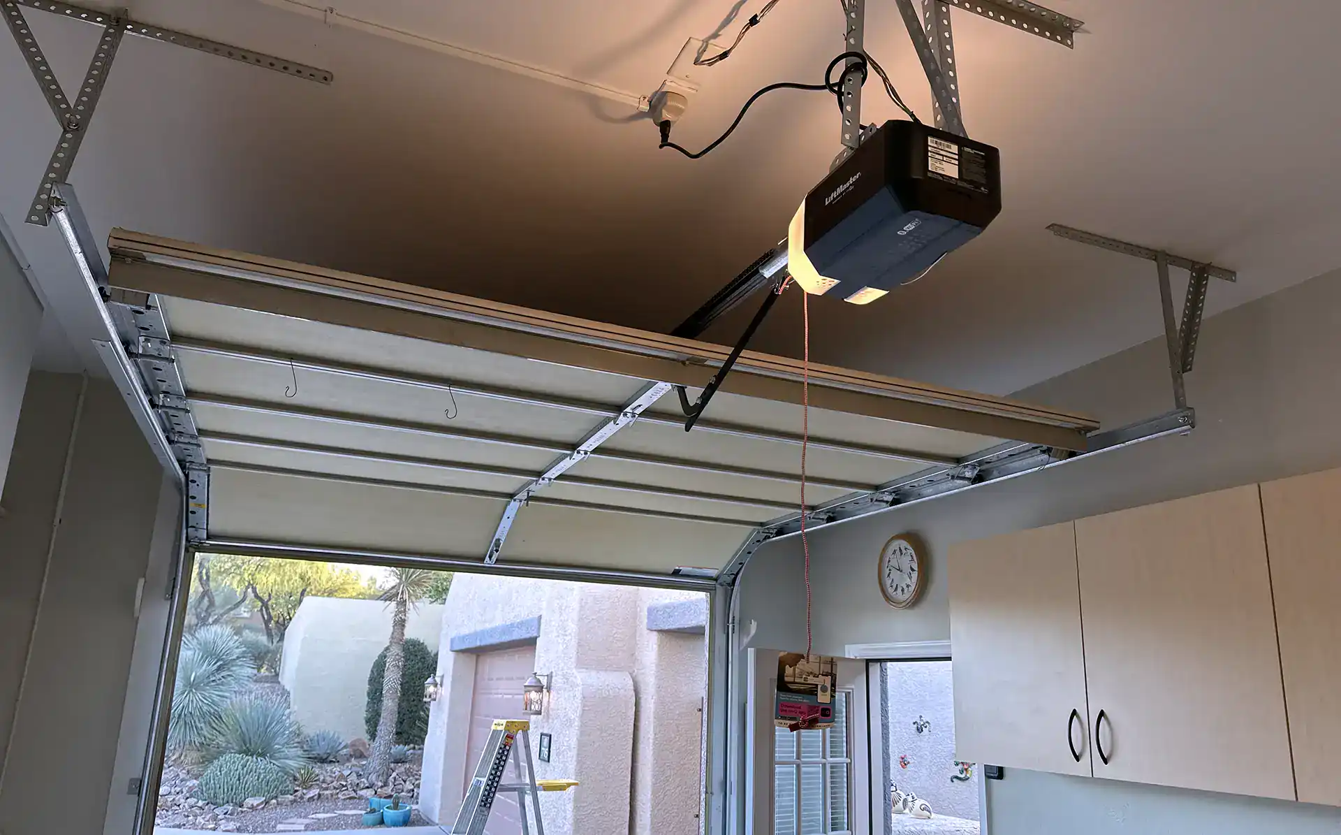 Garage door repair job in Dove Mountain, AZ