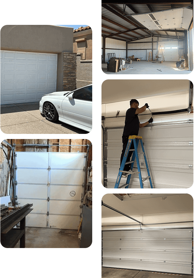 Garage door repair job in Continental Ranch, AZ