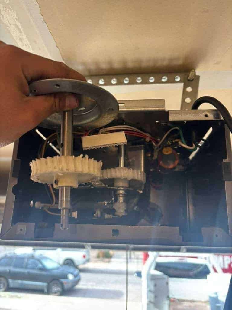 Garage door repair job in Rita Ranch, AZ
